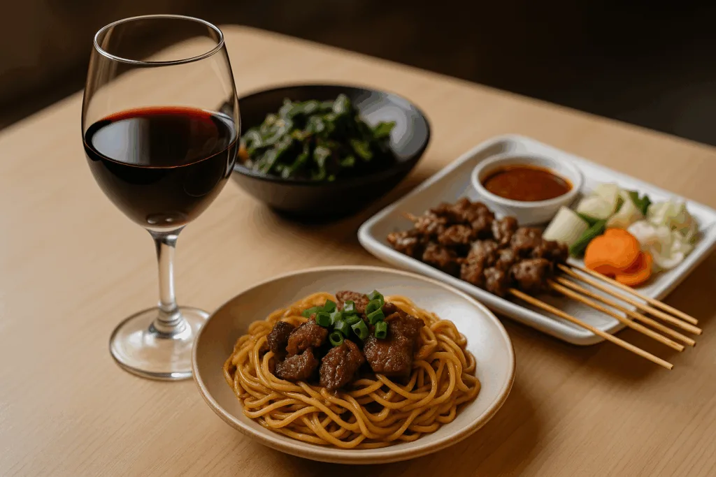 Pairing Red Wine untuk Masakan Asia