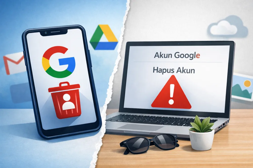 Cara Menghapus Akun Google